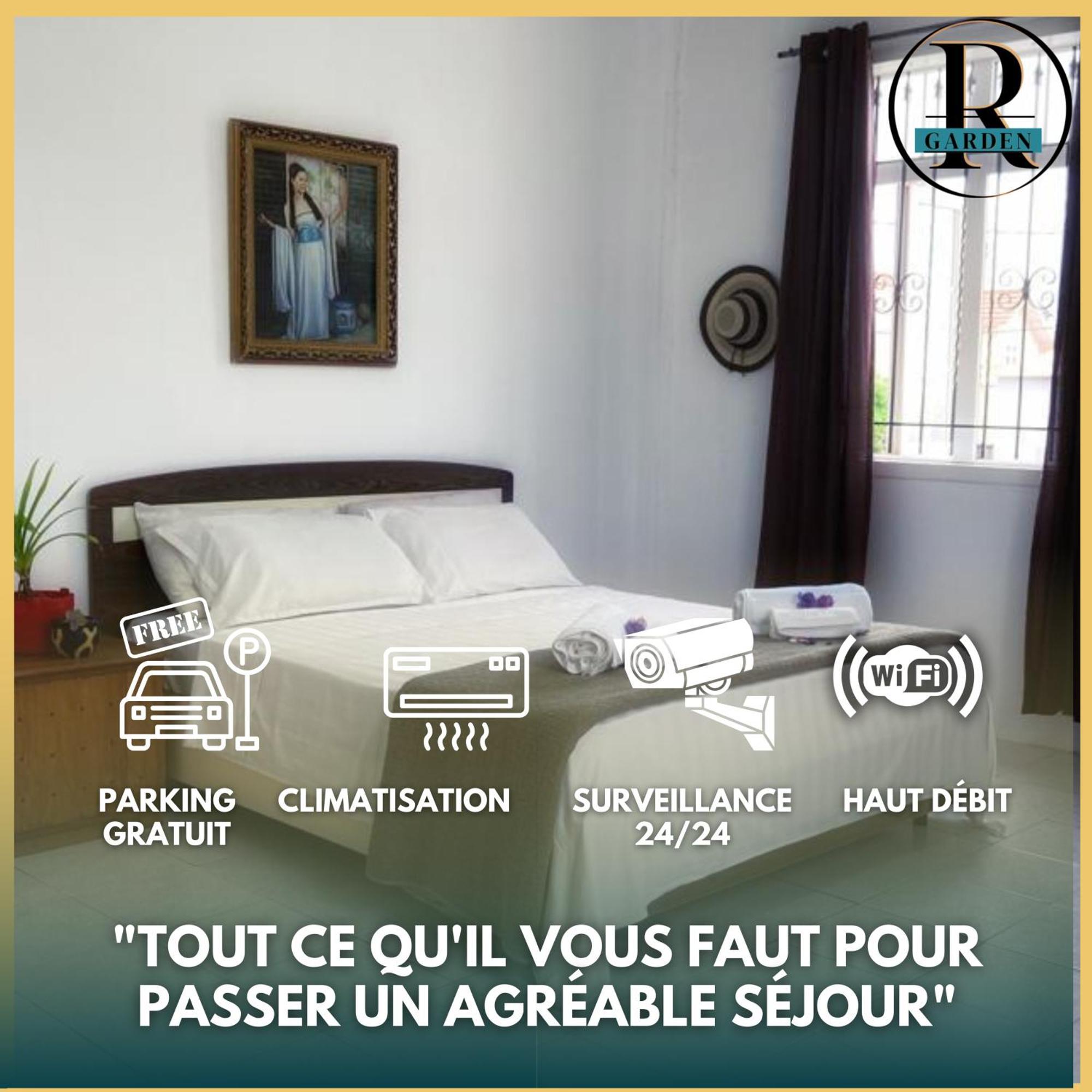 R Garden Villa Au Calme De Baie Du Tombeau, Appartement Familiale De 3 Chambres Et Cuisine Eksteriør bilde